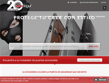 Tablet Screenshot of eurosegur.com